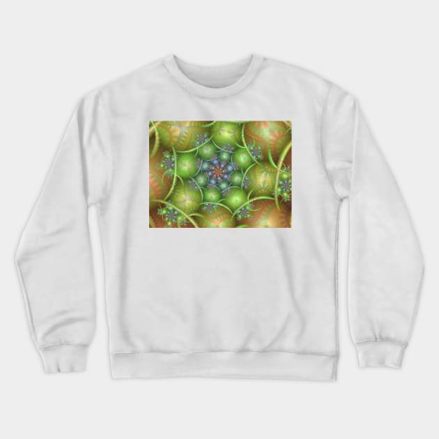 Easter Egg Spiral Crewneck Sweatshirt by pinkal